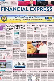 Financial Express Delhi - September 1st 2018