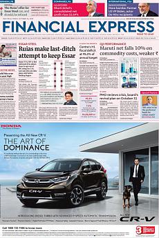 Financial Express Delhi - October 26th 2018