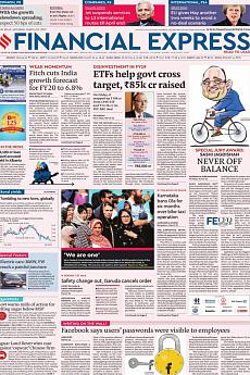 Financial Express Delhi - March 23rd 2019