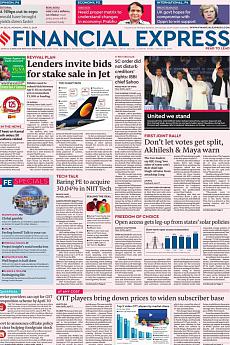 Financial Express Delhi - April 8th 2019