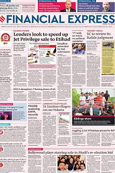 Financial Express Delhi - April 11th 2019