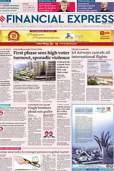 Financial Express Delhi - April 12th 2019