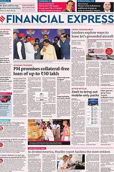 Financial Express Delhi - April 20th 2019