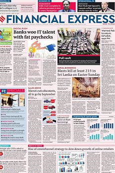 Financial Express Delhi - April 22nd 2019