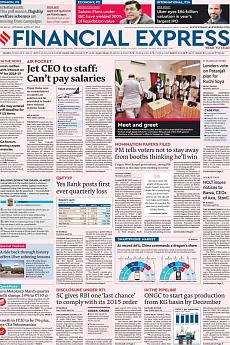 Financial Express Delhi - April 27th 2019