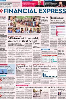 Financial Express Delhi - April 30th 2019