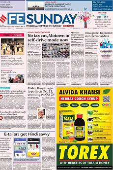 Financial Express Delhi - September 22nd 2019
