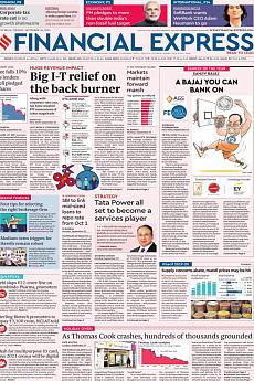 Financial Express Delhi - September 24th 2019