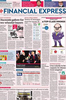 Financial Express Delhi - September 25th 2019