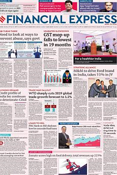Financial Express Delhi - October 2nd 2019