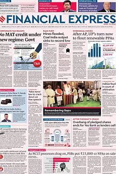 Financial Express Delhi - October 3rd 2019