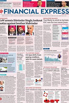 Financial Express Delhi - October 11th 2019
