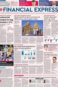 Financial Express Delhi - October 12th 2019