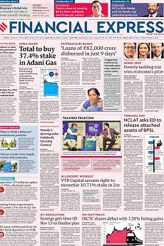 Financial Express Delhi - October 15th 2019