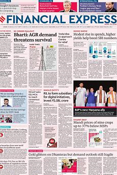 Financial Express Delhi - October 26th 2019