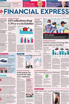 Financial Express Delhi - November 2nd 2019
