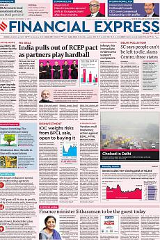 Financial Express Delhi - November 5th 2019