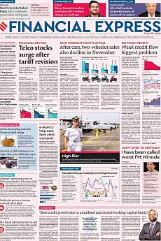 Financial Express Delhi - December 3rd 2019