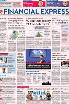 Financial Express Delhi - January 23rd 2020