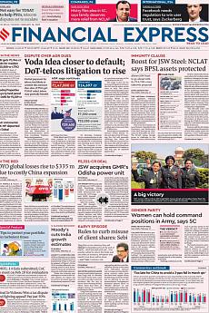 Financial Express Delhi - February 18th 2020