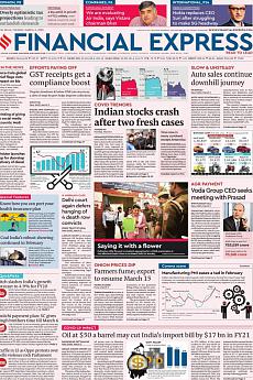 Financial Express Delhi - March 3rd 2020