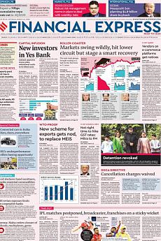 Financial Express Delhi - March 14th 2020