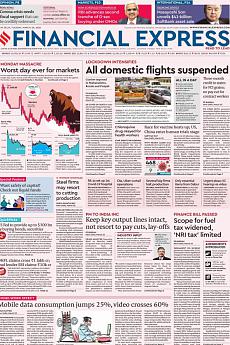 Financial Express Delhi - March 24th 2020