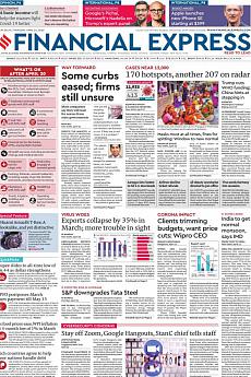 Financial Express Delhi - April 16th 2020