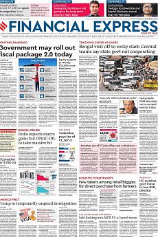 Financial Express Delhi - April 22nd 2020