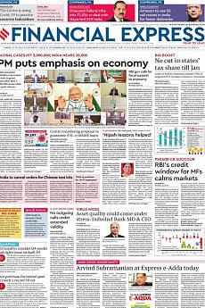 Financial Express Delhi - April 28th 2020