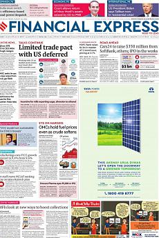 Financial Express Delhi - August 20th 2021