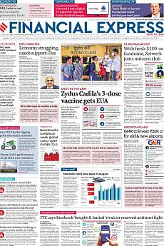 Financial Express Delhi - August 21st 2021