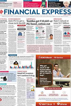 Financial Express Delhi - September 9th 2021