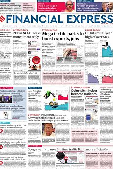 Financial Express Delhi - October 7th 2021