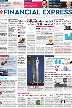 Financial Express Delhi - October 16th 2021