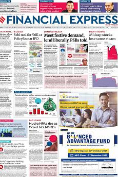 Financial Express Delhi - October 20th 2021