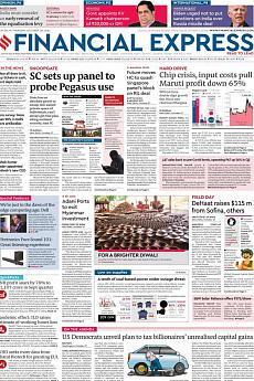 Financial Express Delhi - October 28th 2021