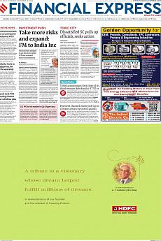 Financial Express Delhi - November 18th 2021