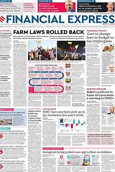 Financial Express Delhi - November 20th 2021