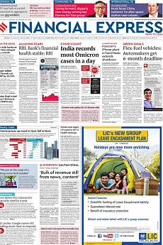 Financial Express Delhi - December 28th 2021