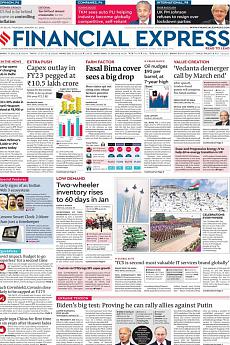 Financial Express Delhi - January 27th 2022