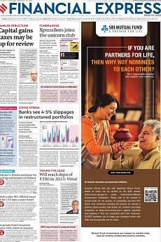 Financial Express Delhi - February 10th 2022