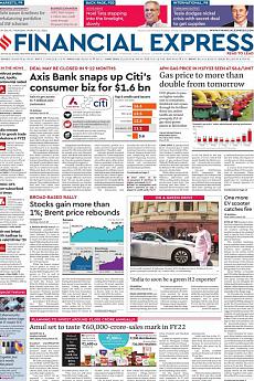 Financial Express Delhi - March 31st 2022