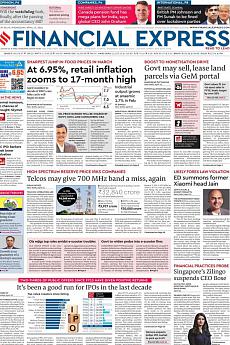 Financial Express Delhi - April 13th 2022