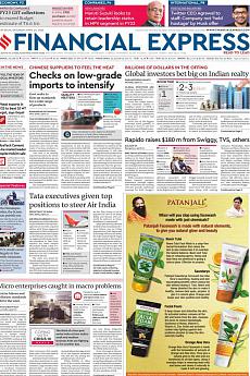 Financial Express Delhi - April 16th 2022