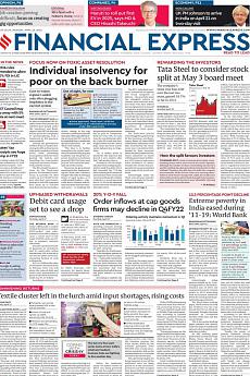 Financial Express Delhi - April 18th 2022