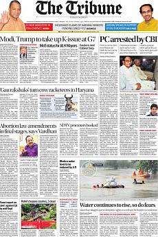 The Tribune Delhi - August 22nd 2019