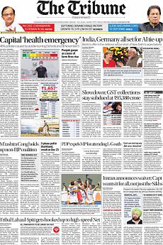 The Tribune Delhi - November 2nd 2019