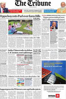The Tribune Delhi - September 23rd 2020