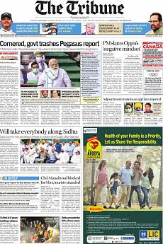 The Tribune Delhi - July 20th 2021